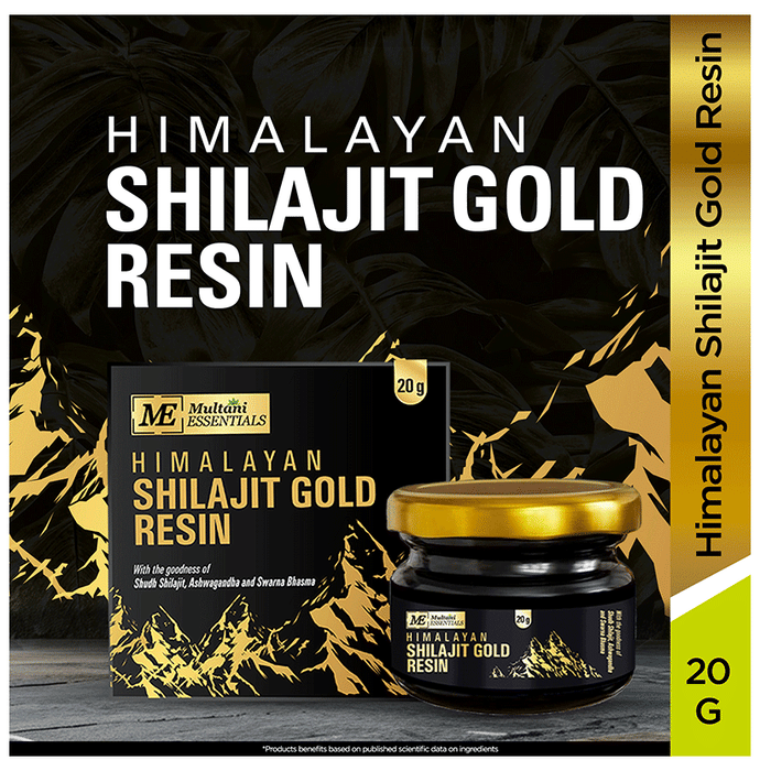 Multani Essentials Himalayan sj Gold Resin