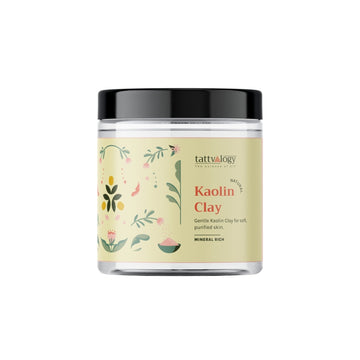 Tattvalogy Kaolin Clay - Fights Acne & Blackheads, Reduces Oily Skin for Clear, Balanced Complexion