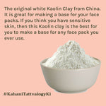 Thumbnail for Tattvalogy Kaolin Clay - Fights Acne & Blackheads, Reduces Oily Skin for Clear, Balanced Complexion - Distacart
