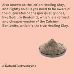 Thumbnail for Tattvalogy Indian Bentonite Clay Powder - Detox Mask for Oily Skin, Acne and Deep Pore Cleansing - Distacart