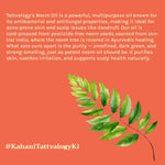 Thumbnail for Tattvalogy Neem Oil - Cold Pressed, Fights Dandruff, Soothes Scalp & Promotes Hair Health Naturally - Distacart