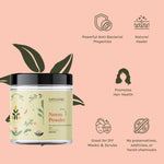 Thumbnail for Tattvalogy Organic Neem Powder - Fights Acne & Dandruff, Purifying Face & Hair Mask for Healthy Skin - Distacart