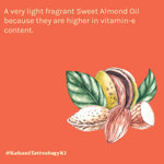 Thumbnail for Tattvalogy Sweet Almond Oil - Nourishes Skin, Fades Dark Circles & Uneven Skin tone, Vitamin-E Rich - Distacart