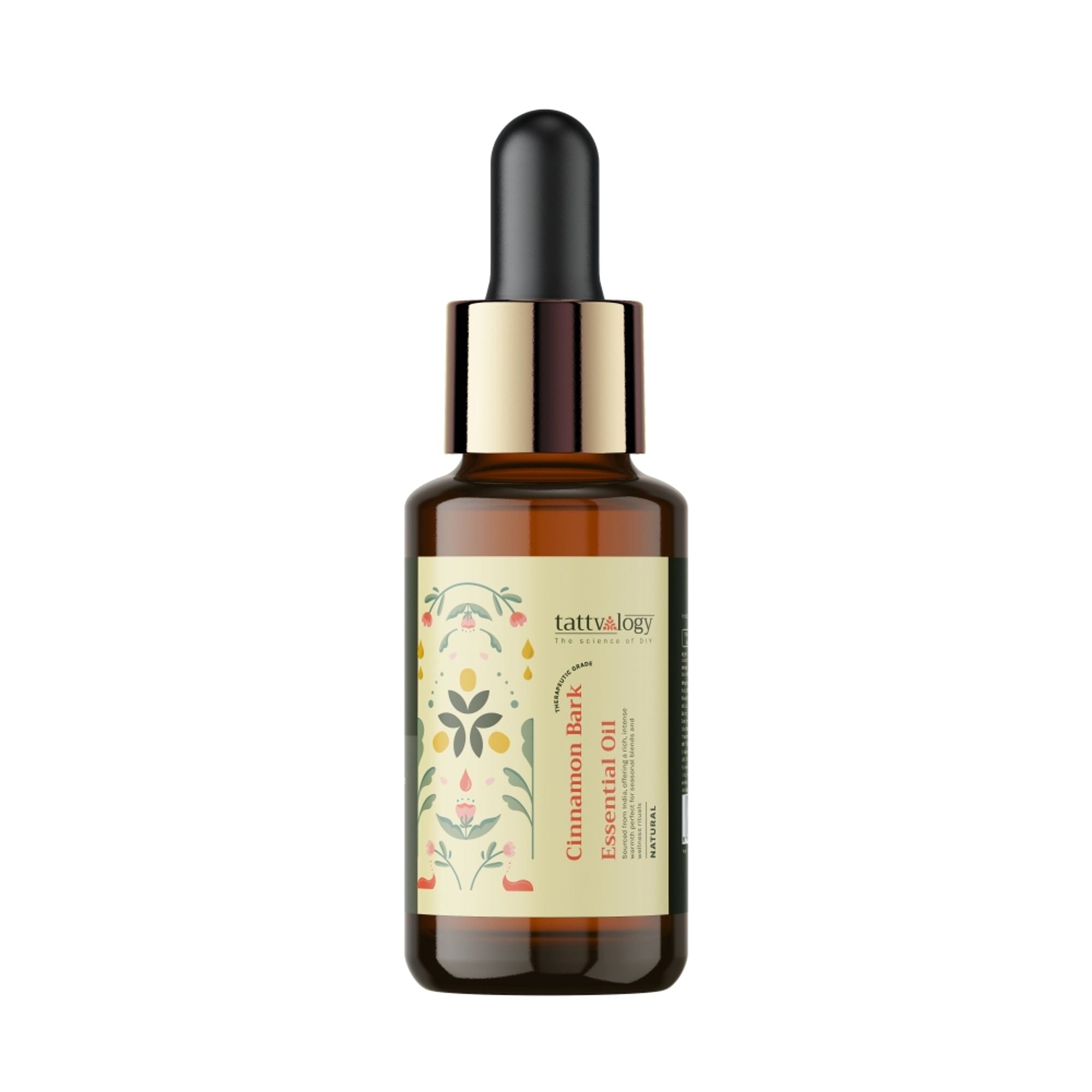 Tattvalogy Cinnamon Bark Essential Oil - Anti - Acne, Reduces Hair Fall, Has a nice spicy aroma
