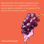 Thumbnail for Tattvalogy Organic Grapeseed Oil - Cold Press, Reduces Fine Lines, Boosts Collagen, Evens Skin Tone - Distacart