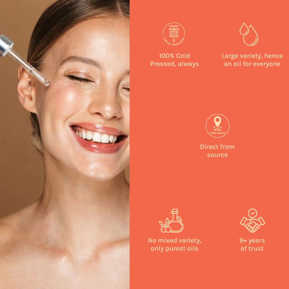 Tattvalogy Cold Pressed Pomegranate Oil - Fights Dark Spots, Hydrates & Boosts Collagen for Youth - Distacart