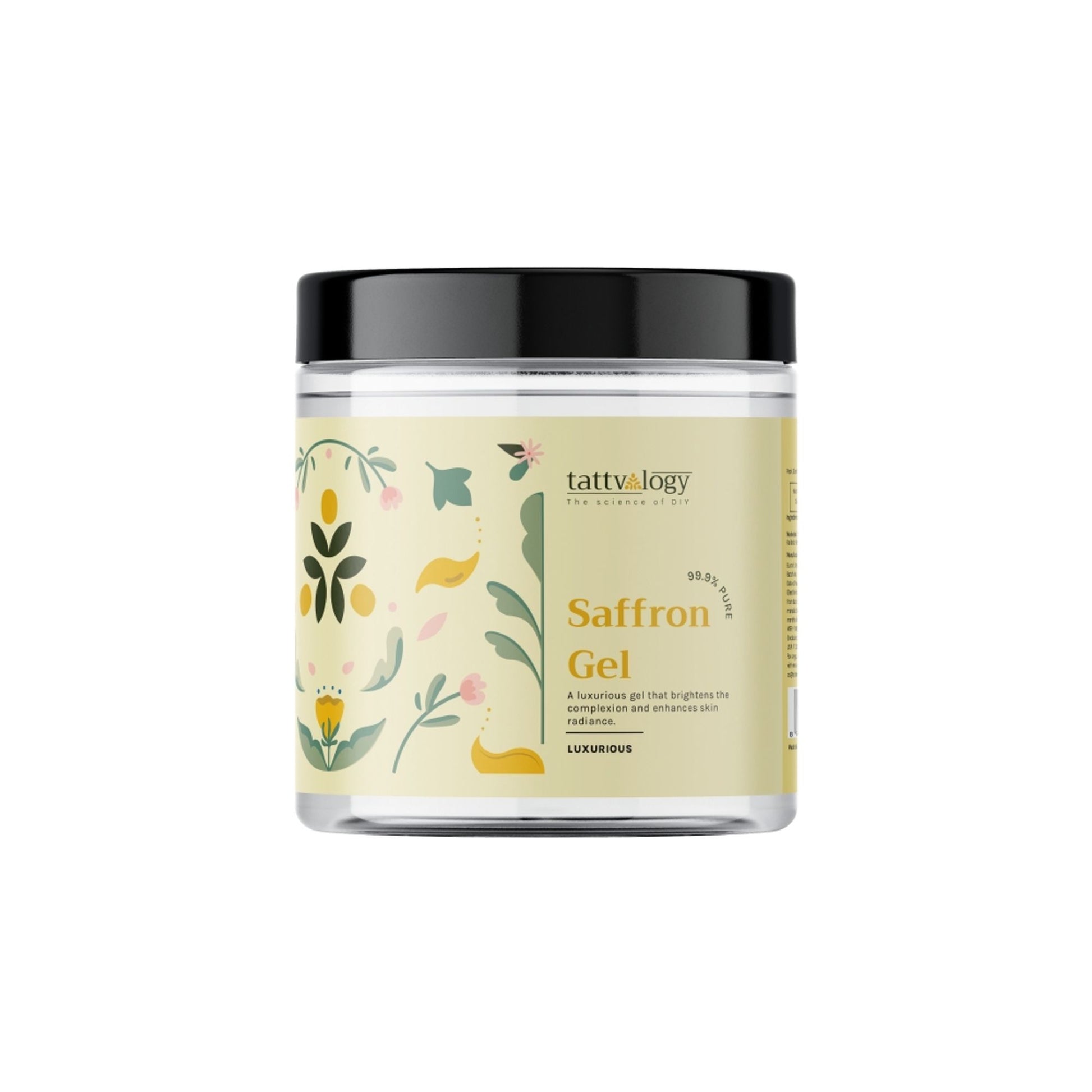 Tattvalogy Luxurious Saffron Gel - Pure Saffron, Brightens Skin, Reduces Pigmentation & Adds Glow