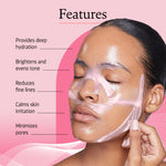 Thumbnail for Indulgeo Essentials Ginseng PDRN Enriched Bio Collagen Intense Glow Sheet Mask (44g)