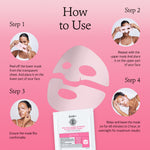 Thumbnail for Indulgeo Essentials Ginseng PDRN Enriched Bio Collagen Intense Glow Sheet Mask (44g)