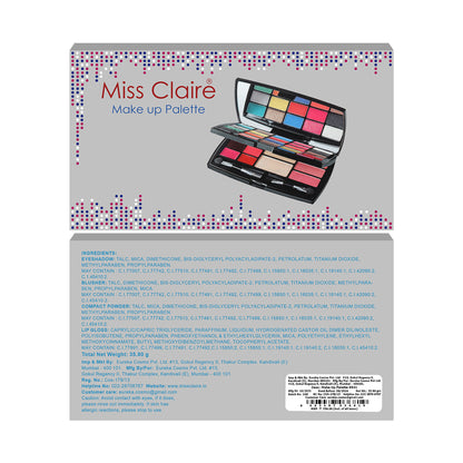 Miss Claire Make Up Palette 9941 (Make Up Kit) - Distacart