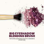 Thumbnail for MARS Cosmetics Artist's Arsenal Professional Big Blending Eyeshadow Brush Golden - Distacart