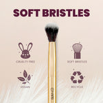 Thumbnail for MARS Cosmetics Artist's Arsenal Professional Big Blending Eyeshadow Brush Golden - Distacart