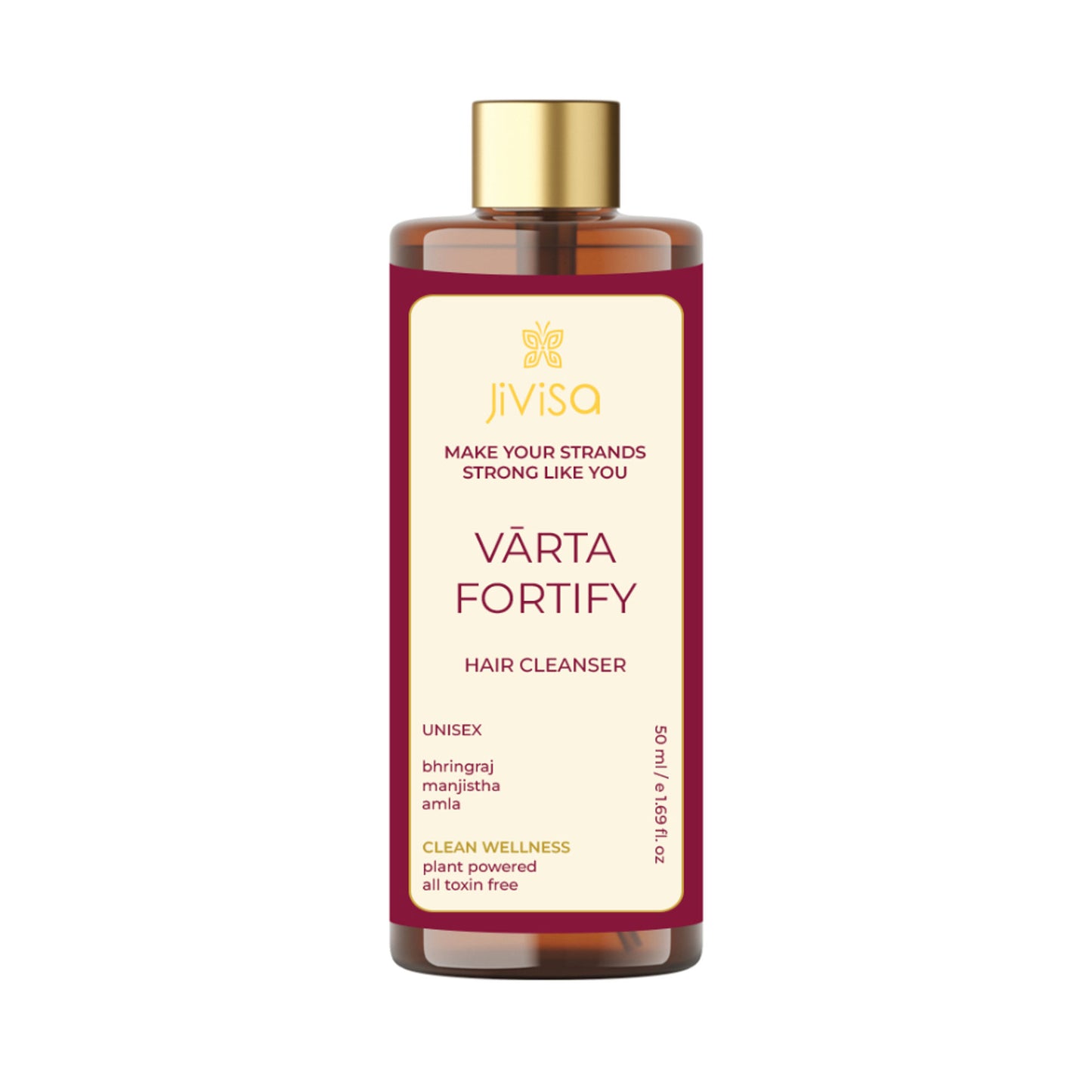 JiViSa Vrta Fortify Strengthening Hair Cleanser - 50ml