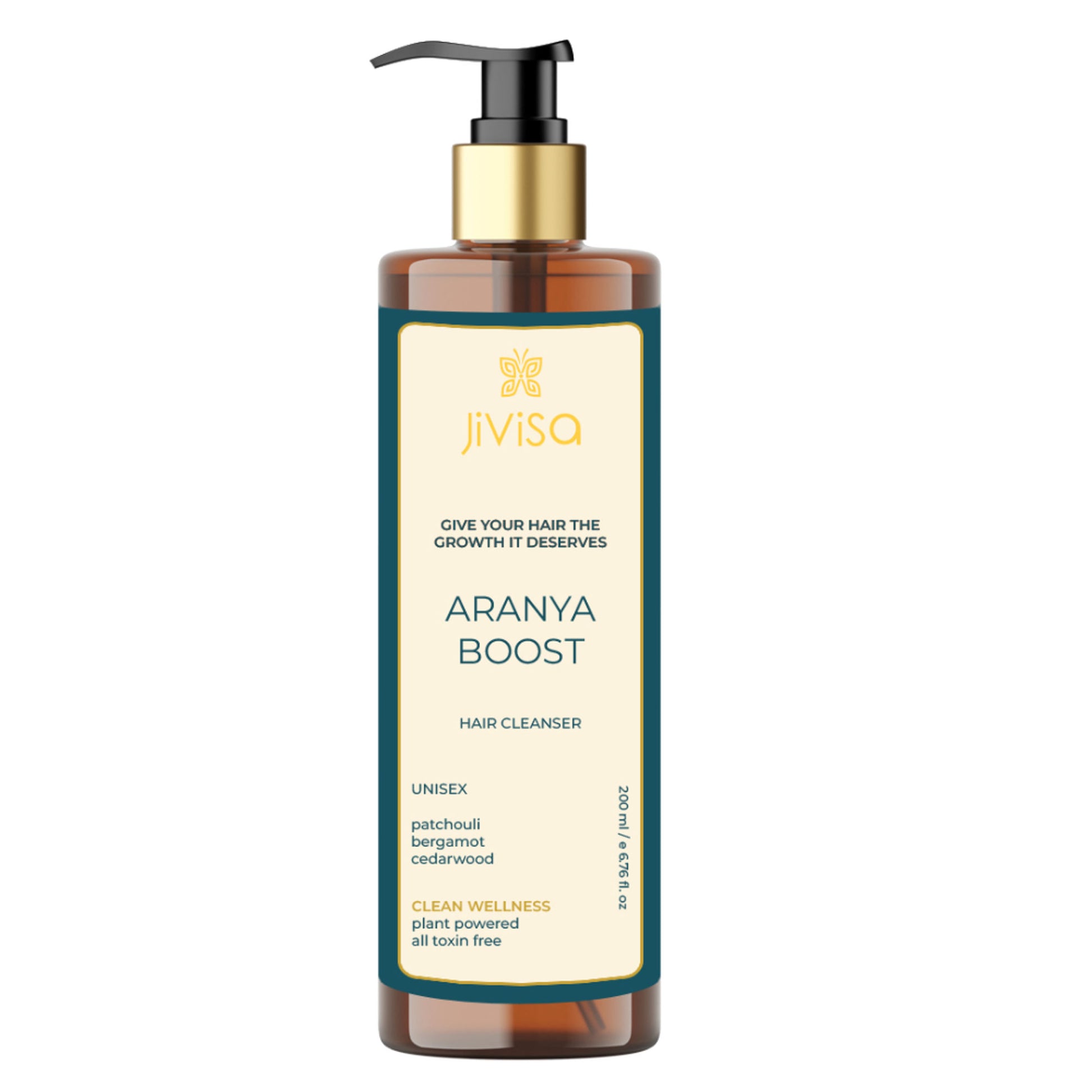 JiViSa Aranya Boost Stimulating Hair Cleanser - 200ml