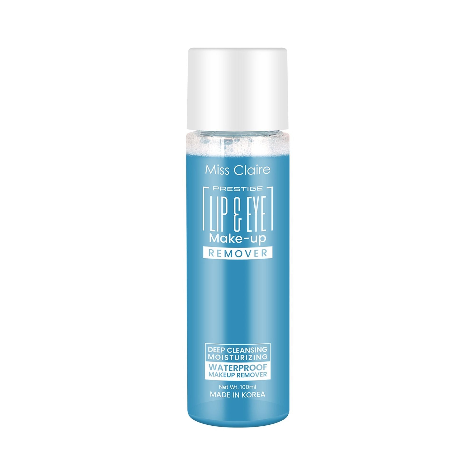 Miss Claire Prestige Lip & Eye Makeup Remover - Aqua