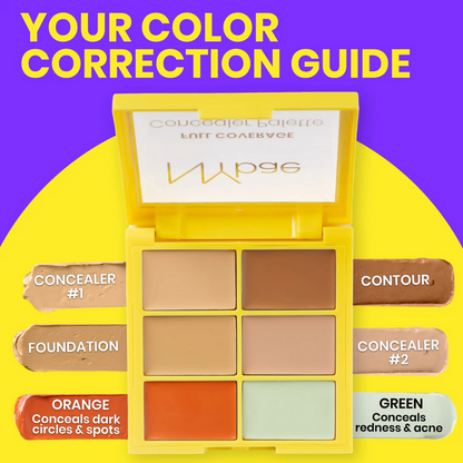 NY Bae Full Coverage Concealer Palette - Fair Lady - Distacart