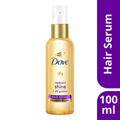 Dove Daily Shine Shampoo + Shine Serum With UV Protection - Distacart