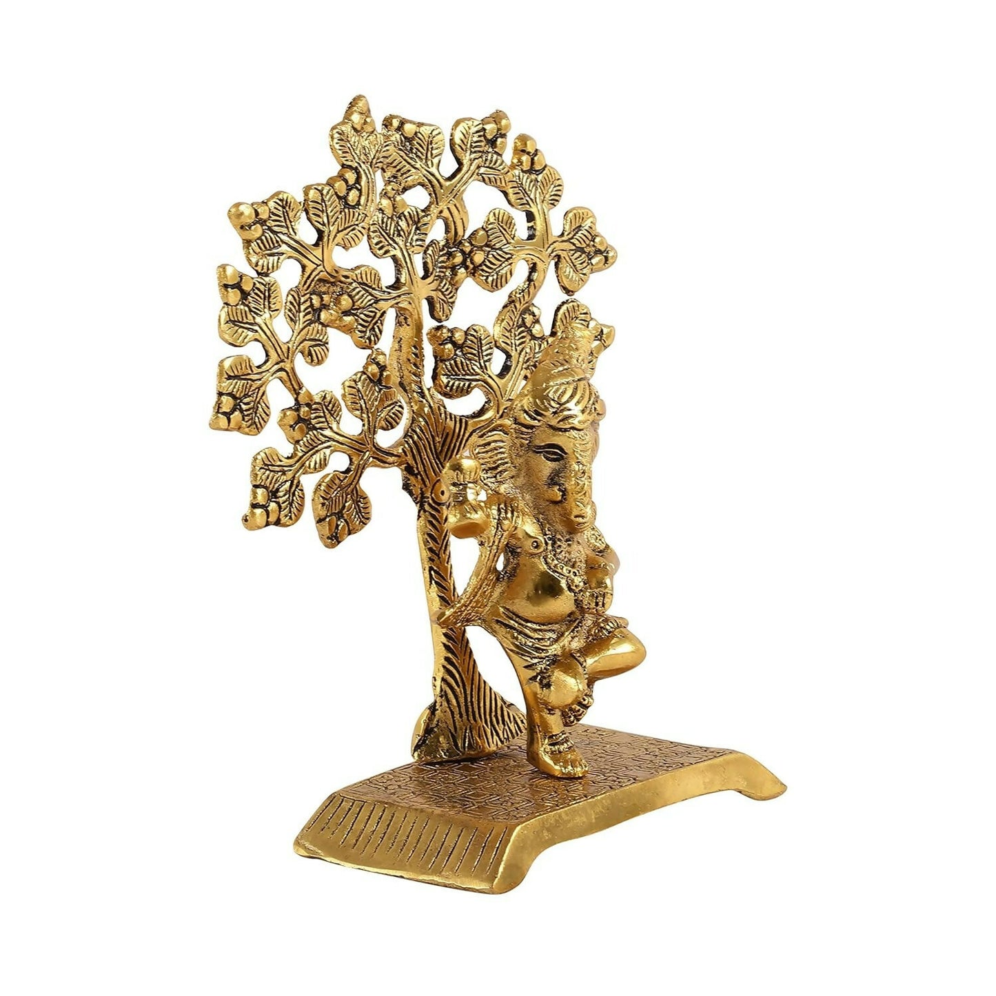 Heyearth Lord Ganesh Statues With Tree,Ganesha Figurine,Lord Ganesha Idol - Distacart