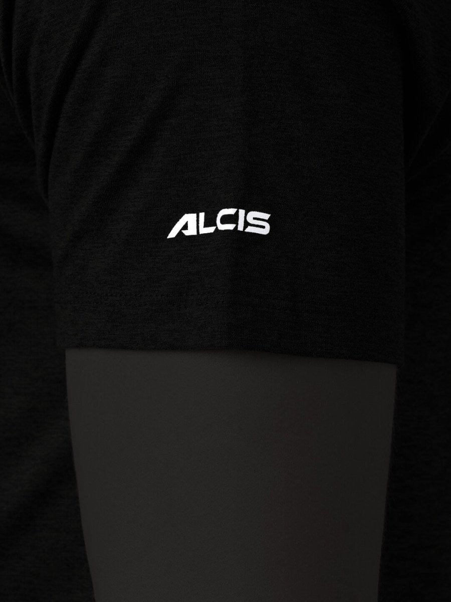 Alcis Typography Printed Dry Tech Slim Fit T-shirt - Distacart