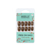 shills professional reusable press on nails oval spn501