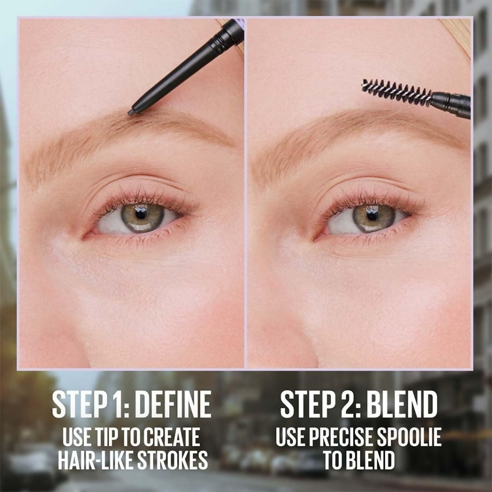 Maybelline New York Brow Ultra Slim Defining Eyebrow - Medium Brown - Dista