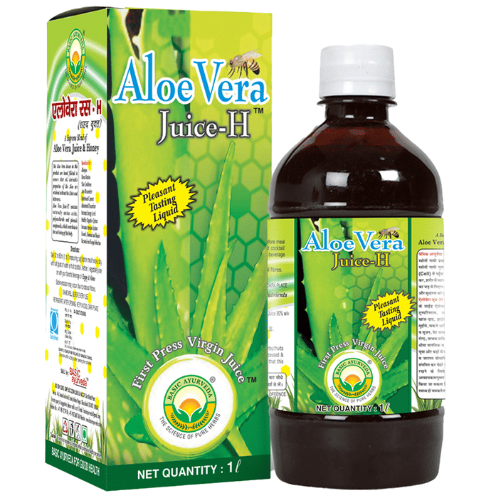 Basic Ayurveda Aloe Vera Juice with Honey - Distacart