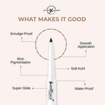Thumbnail for Shryoan Revolving Kajal Pencil - Black - Distacart