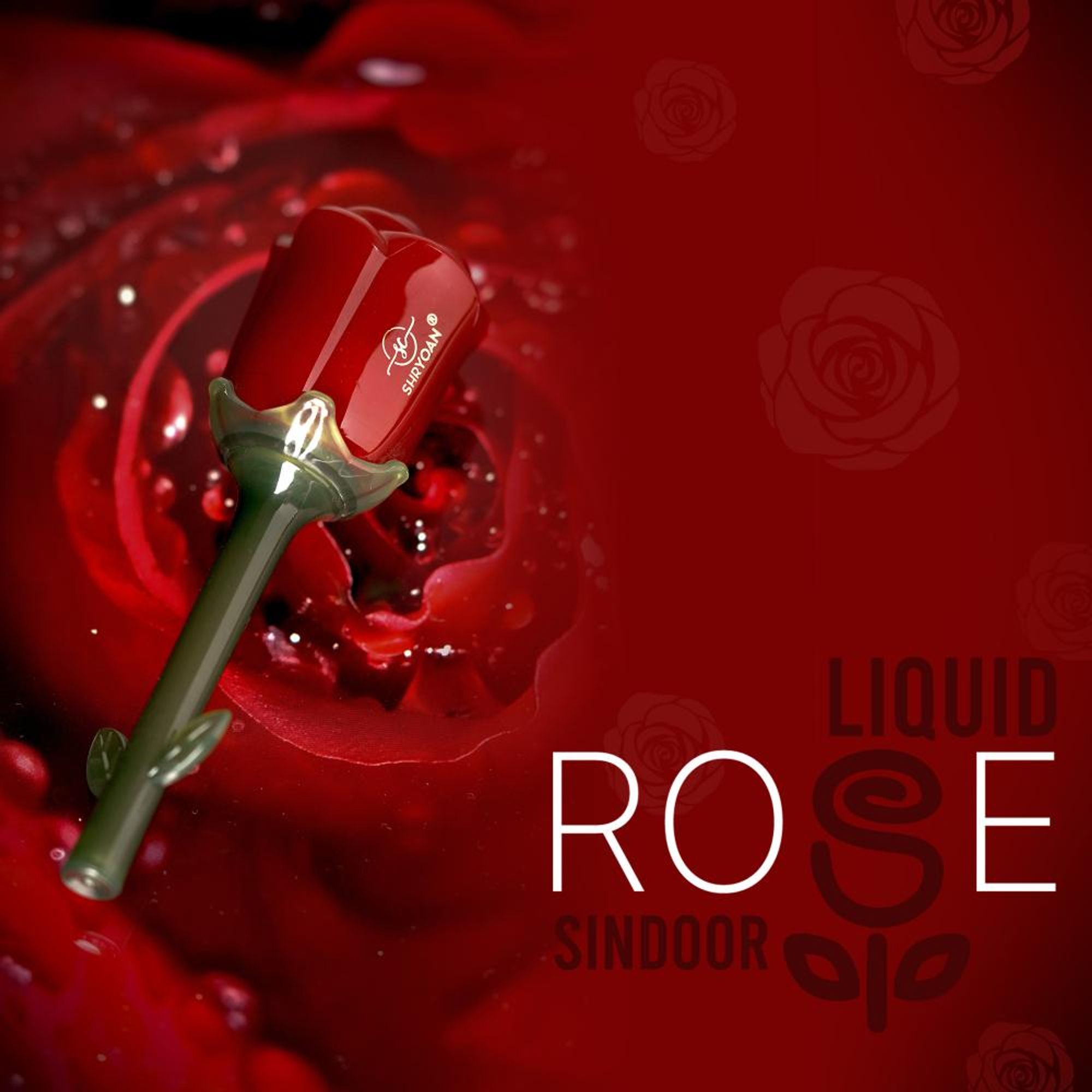 Shryoan Authentic Rose Liquid Sindoor - Red - Set Of 2 - Distacart