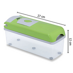 Thumbnail for Anjali Vegetable & Fruit Cutter Dicer 12 In 1 - Green - Distacart