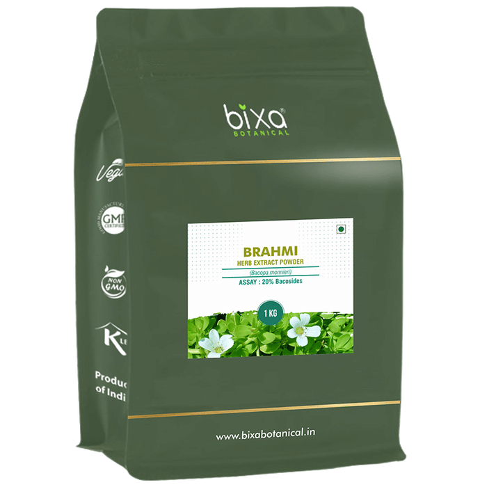 Bixa Botanical Brahmi Herb Extract Powder 20% Bacosides