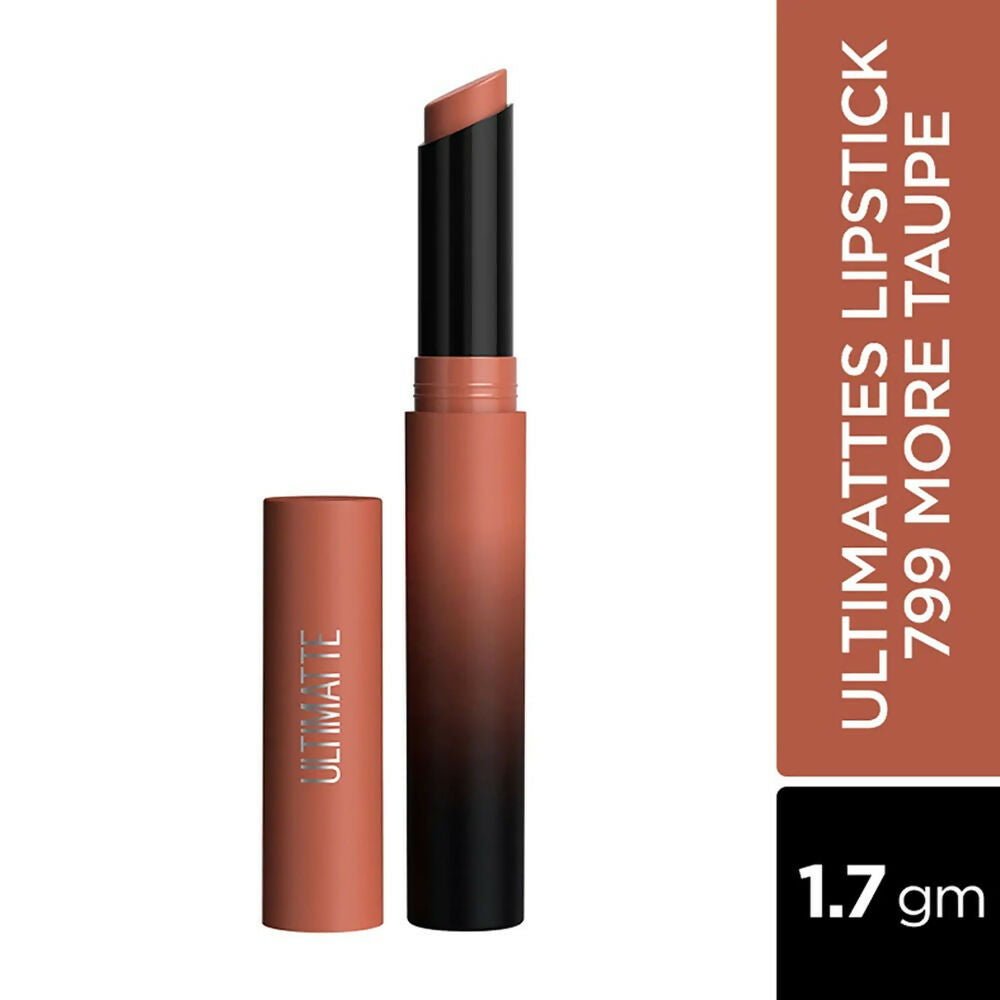 Maybelline New York Color Sensational Ultimattes Lipstick - More Taupe - Distacart