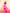 Anouk Pink Floral Printed Organza Saree - Distacart