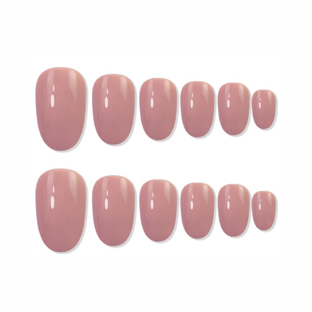 shills professional reusable press on nails oval spn522
