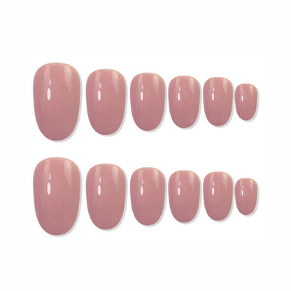shills professional reusable press on nails oval spn522