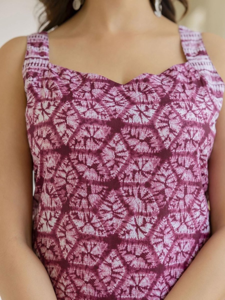 Anouk Geometric Printed Regular Pure Cotton Straight Kurta With Trousers & With Dupatta - Distacart