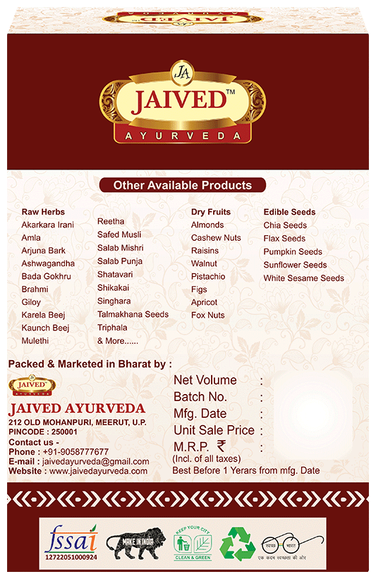 Jaived Ayurveda Gond Katira | Natural Cooler for Summer, Enhances Digestion & Immunity