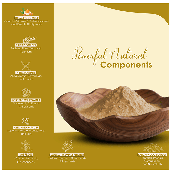 Minature Ubtan Face Pack Powder