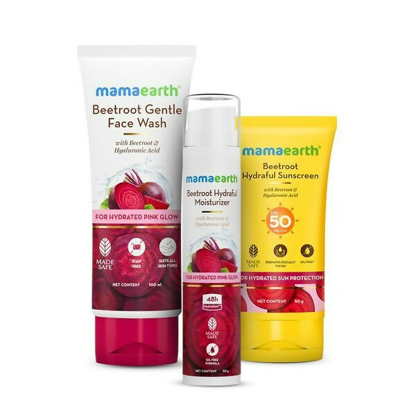 Mamaearth Beetroot Everyday Pink Glow Kit - Distacart