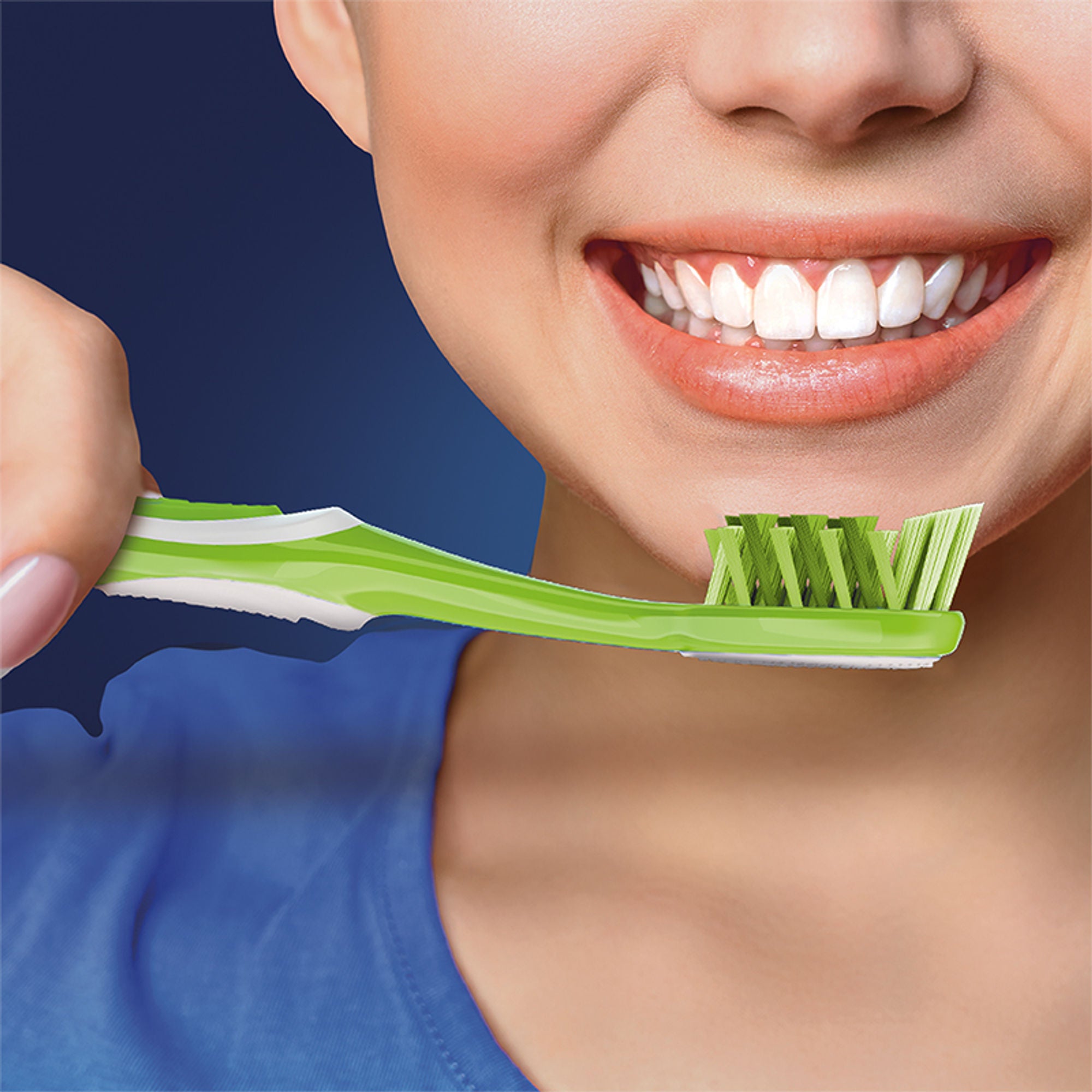Oral-B Criss Cross Toothbrush with Neem Extract - Medium (Buy 2 Get 2 Free) - Distacart