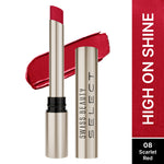 Thumbnail for Swiss Beauty Select High On Shine Lipstick - 8 Scarlet Red