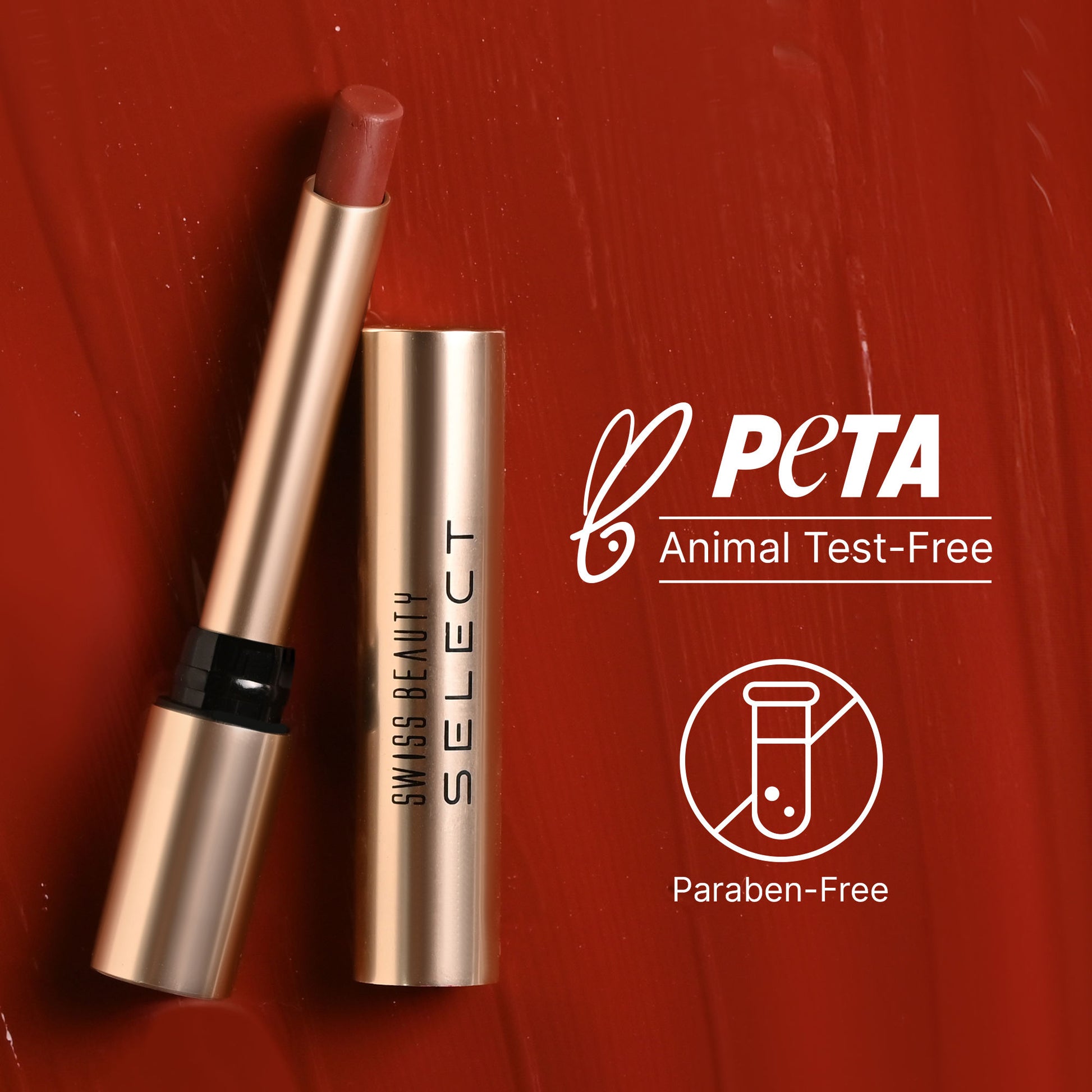 Swiss Beauty Select High On Shine Lipstick - 11 Powerful Pink - Distacart
