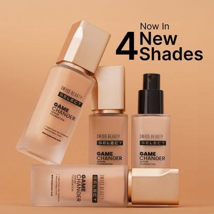 Swiss Beauty Select Game Changer Serum Foundation - Creamy Vanilla - Distacart