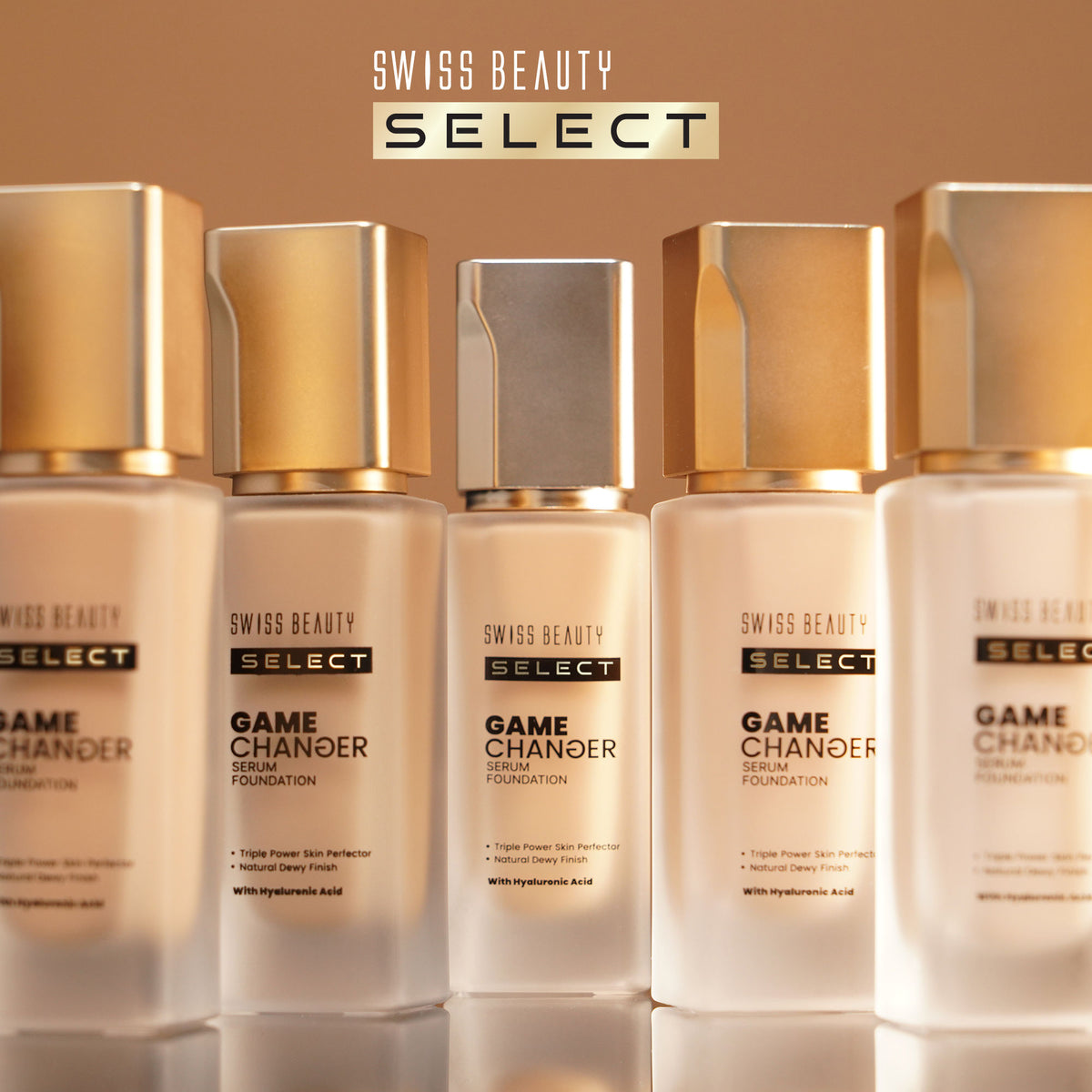 Swiss Beauty Select Game Changer Serum Foundation - Creamy Vanilla - Distacart
