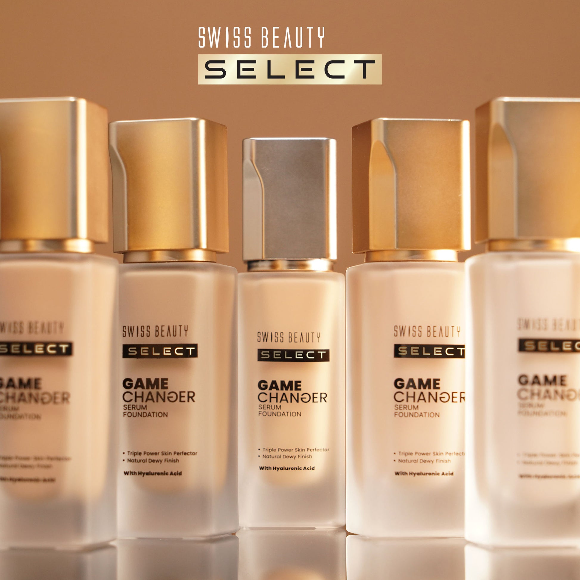 Swiss Beauty Select Game Changer Serum Foundation - Creamy Vanilla - Distacart
