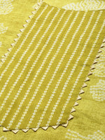 Thumbnail for Anouk Women Lime Green Pure Cotton Printed Gotta Patti Kurta with Palazzos & Dupatta - Distacart