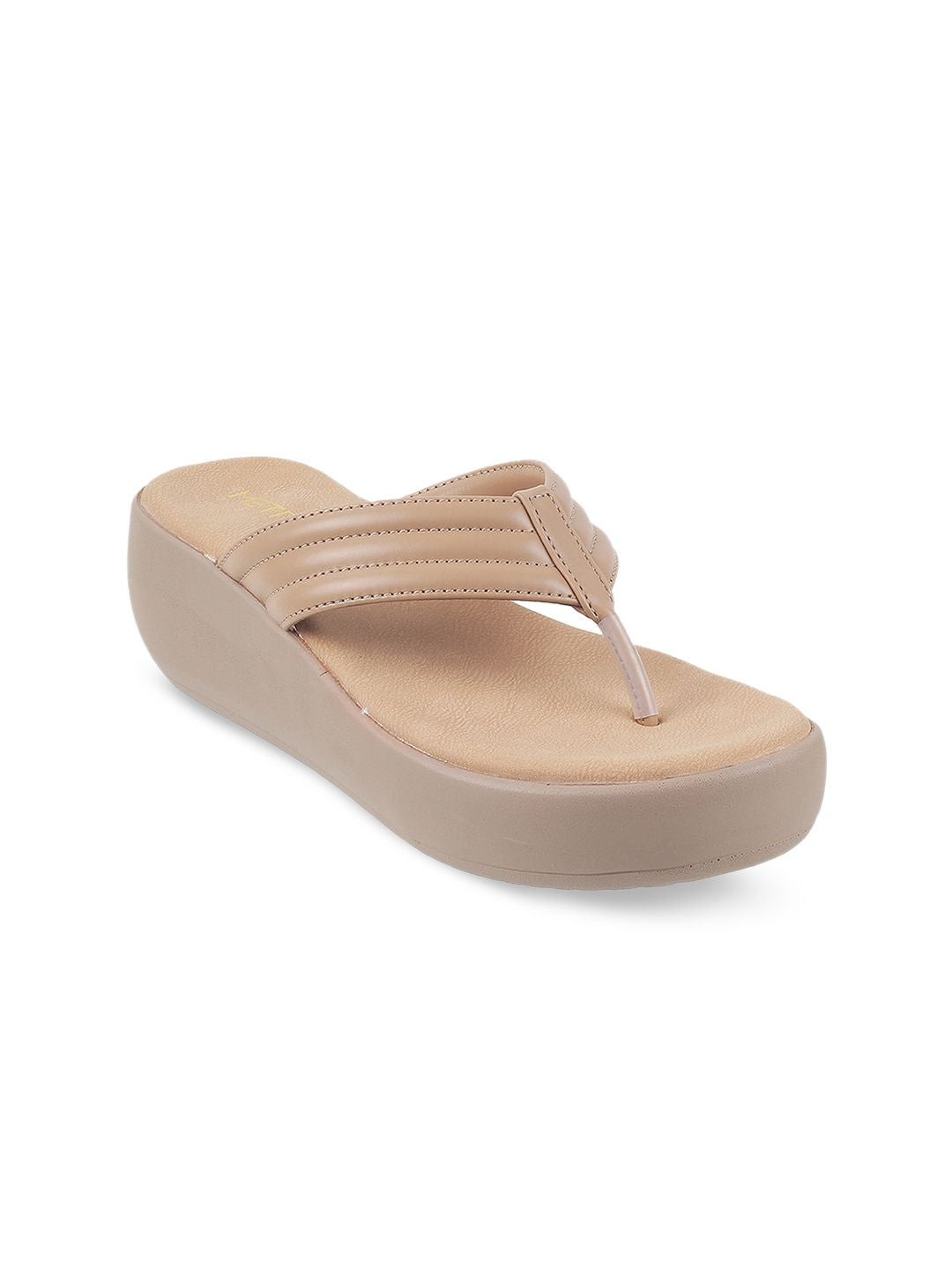 Metro Textured Open Toe Wedge Heels