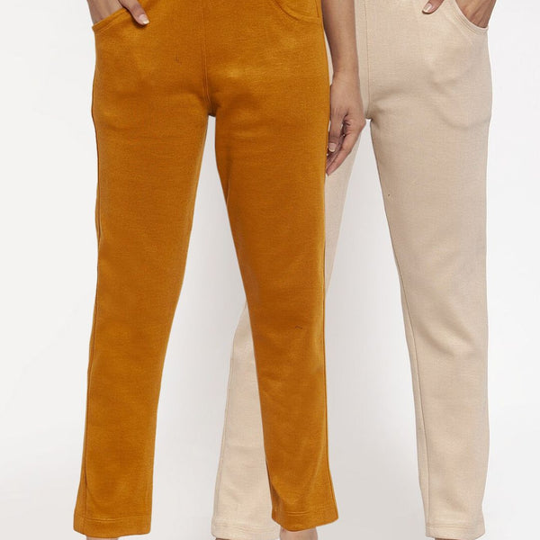 TAG 7 Women Pack of 2 Solid Leggings - Distacart