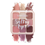 Thumbnail for Matt Look Sultry Eyes Highly Pigmented Blendable Long Lasting Eyeshadow Palette - 02 Holiday Wine