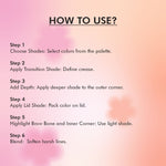 Thumbnail for Matt Look Sultry Eyes Highly Pigmented Blendable Long Lasting Eyeshadow Palette - 03 Sundowner - Distacart