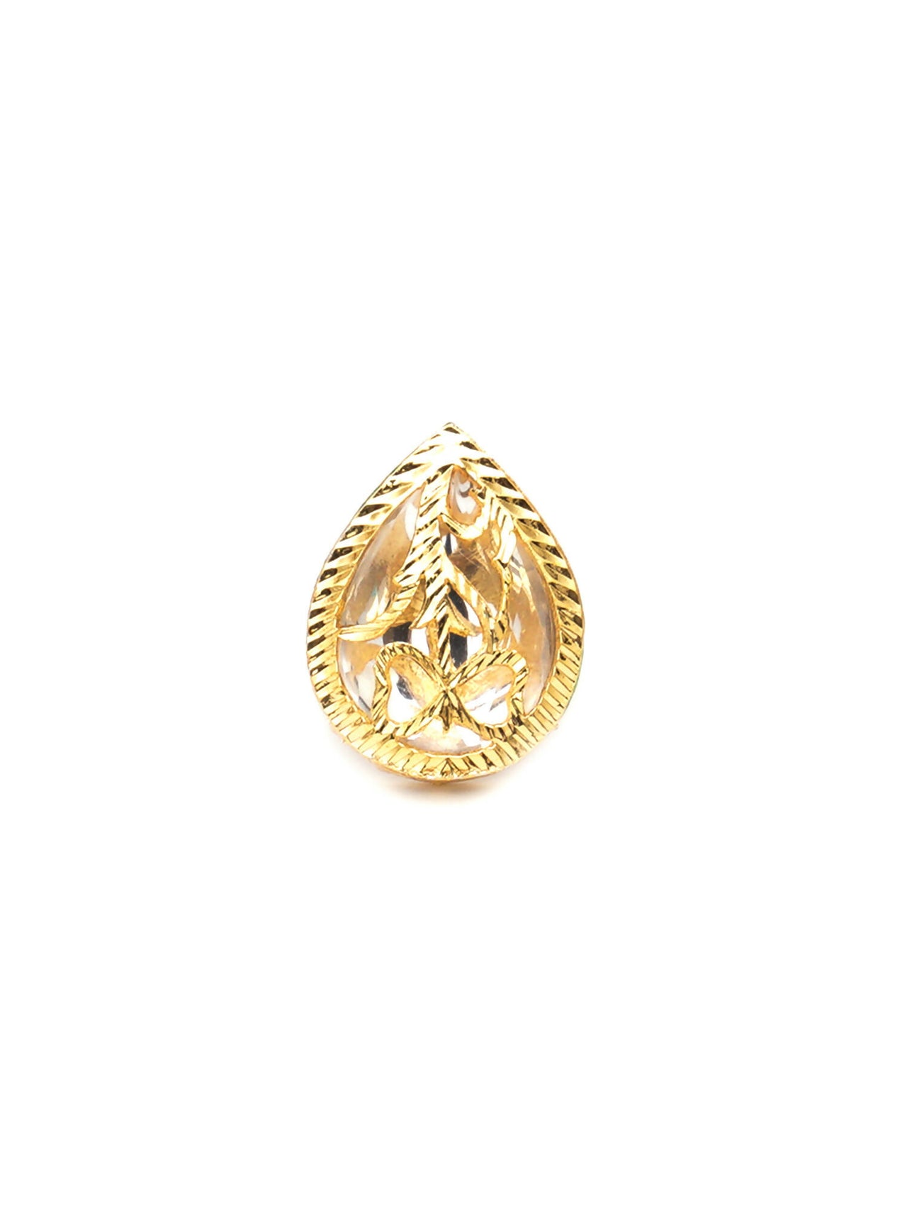 Kundan Ring (gold) - Ruby Raang - Distacart